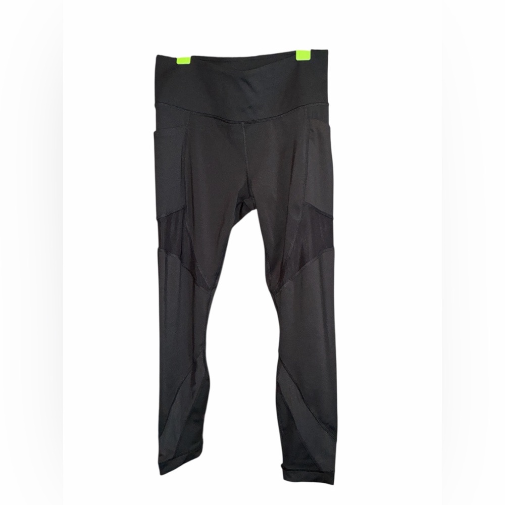 Member’s Mark Black Yoga Pants With Mesh, Size Large, NWOT - Picture 1 of 3
